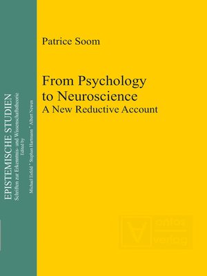 cover image of From Psychology to Neuroscience